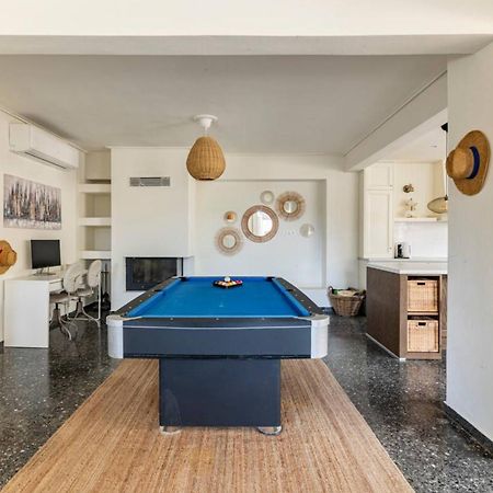Rafia Loft Loutraki, Garden & Pool Table - Beach Exteriör bild