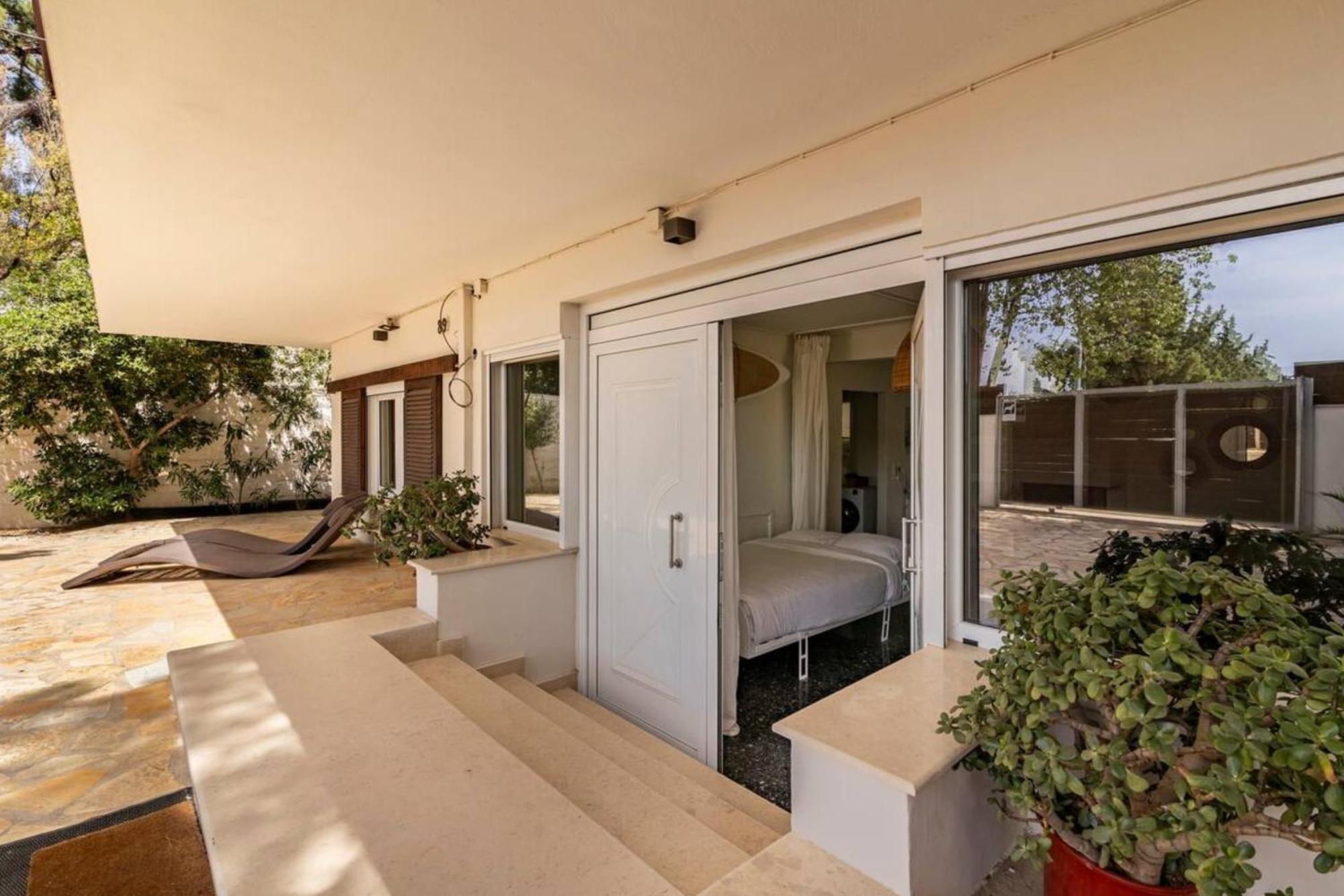 Rafia Loft Loutraki, Garden & Pool Table - Beach Exteriör bild